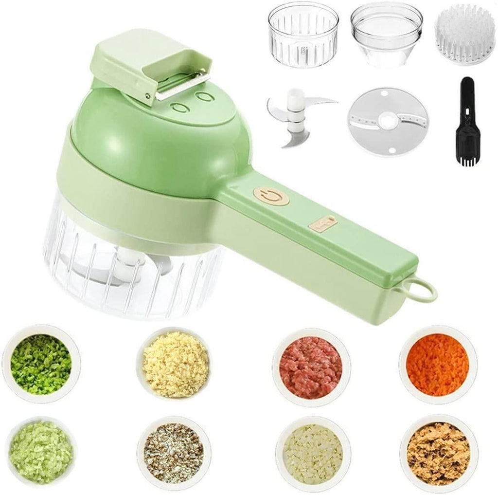4 in 1 Handheld Electric Vegetable Cutter