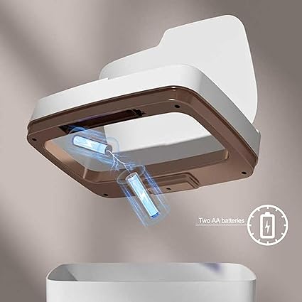 Smart Sensor Dustbin 25L – Automatic Touchless Trash Can with Infrared Sensor | Rechargeable Waste Bin with Lid for Home, Kitchen, Bathroom, Office (White)